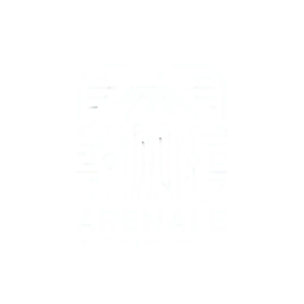 Arenale logo white
